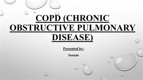 Copdchronic Obstructive Pulmonary Disease Ppt Slideshare Ppt