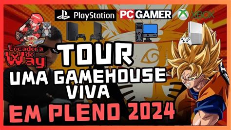 Super Tour Por Uma Gamehouse Viva Em Pleno Vlogs Locadora De