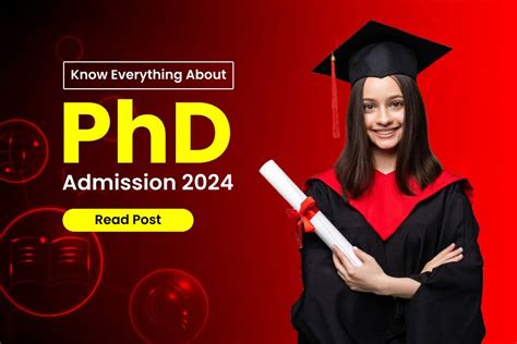 PhD Admission 2024 Courses Fees Duration Entrance Latest Updates