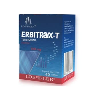 ERBITRAX-T c/40 TABS. 250 MG. ( LAMISIL ) - Farmacia Del Niño ...