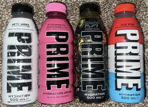 4 Prime Hydration Drink Ksi Logan Paul Bundle Inc Strawberry Watermelon