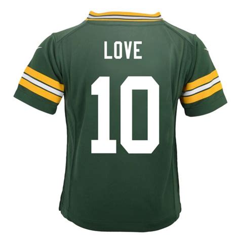 Green Bay Packers #10 Jordan Love Home Infant Nike Game Jersey at the ...