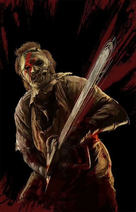 Leatherface Horror Movie Art Movie Art Artist At Work