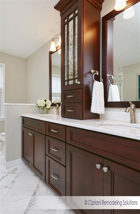 Calacatta Gold Master Bathroom In Voorhees Nj Klassisch Modern