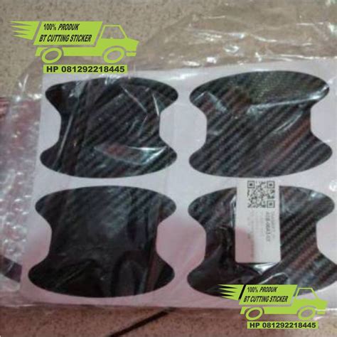 Jual Pecs Sticker Pengaman Handle Pintu Mobil Sticker Carbon D Semua