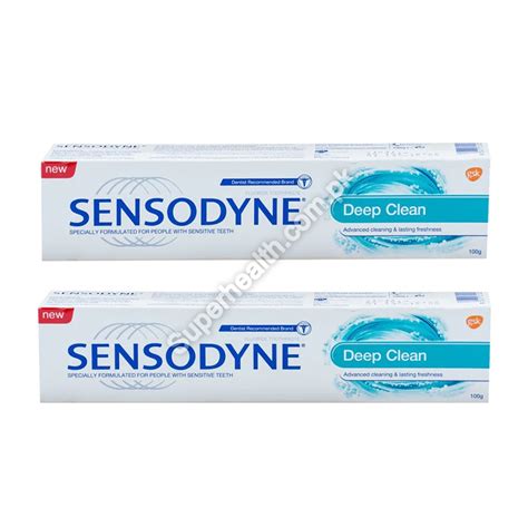 Sensodyne Deep Clean 100gm Super Health