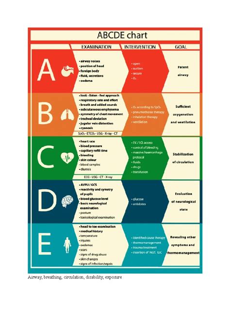 Drs Abcde Seh 1 Airway Breathing Circulation Disability Exposure Drs Abcde Danger