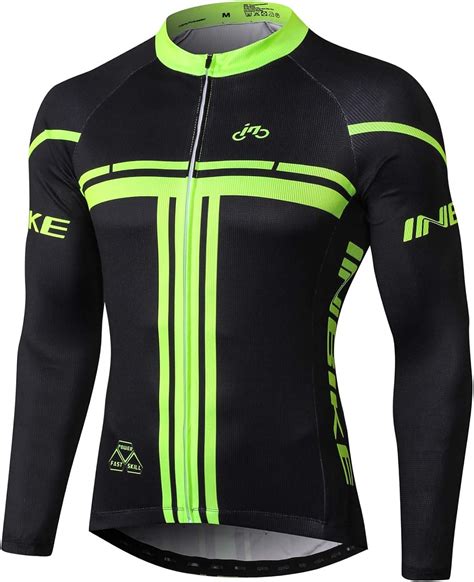 Inbike Cycling Jersey Mountain Bike Top Mens Polyester Breathable