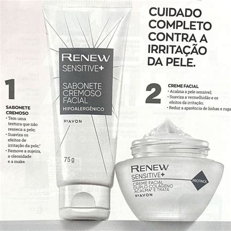 Renew Sensitive Creme Duplo Col Geno Avon