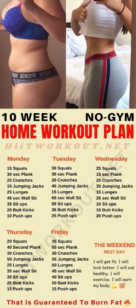 22 Home Workout Plan For Weight Gain Home Absworkoutchallenge