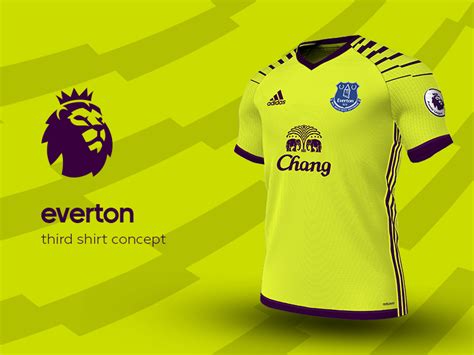 Everton Third Shirt by adidas by Daniel Watts on Dribbble