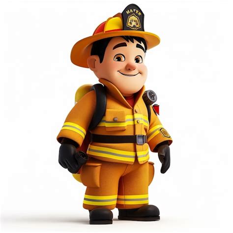 Premium Photo A Lego Fireman With A Firefighter Uniform On