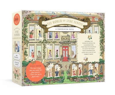 The World Of Jane Austen A Conversation Puzzle By Jacqui Oakley