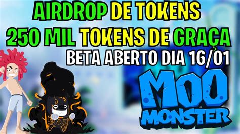 Moo Monster Esta Dando Tokens De Gra A No Airdrop Sera Mil Tokens