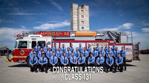 Austin Fire Dept Cadet Class 131 Graduation YouTube