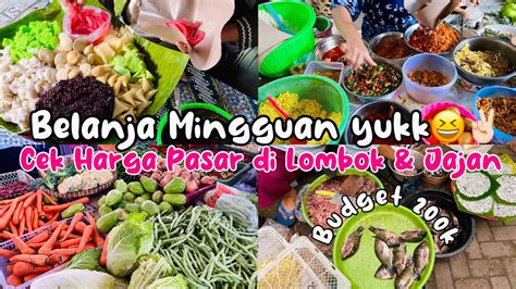 Daily Vlog IRT Belanja Mingguan Yukk Cek Harga Pasar Di