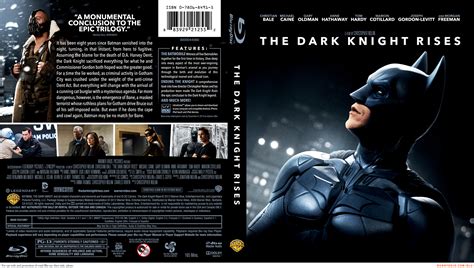 The Dark Knight Trilogy Blu Ray Cover