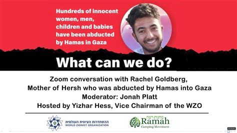 What Can We Do An Open Conversation With Rachel Goldberg Mother Of