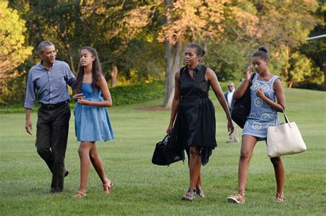 Sasha Obama Absent At Obamas Farewell Address Due To Her Exam