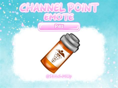 Phasmophobia Sanity Pills Emote / Channel Point / Badge for - Etsy