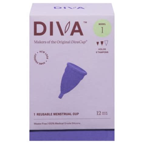The DivaCup® Model 1 Menstrual Cup, 1 ct - Fred Meyer