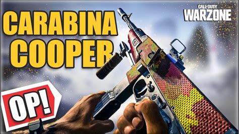 CARABINA COOPER MELHOR CLASSE Cod WARZONE YouTube