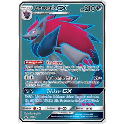 Zoroark GX SM84 FULL ART Deutsch 5 95