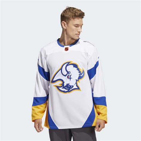 Adidas Sabres Authentic Reverse Retro Wordmark Jersey White Free