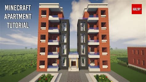 Symmetrical Apartment Building In Minecraft Tbm Thebestmods