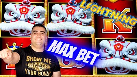 Max Bet Bonuses And Nice Wins On Lightning Link Slot 500 Challenge To