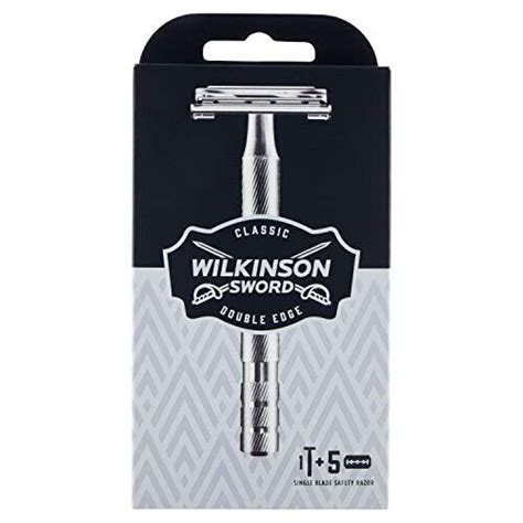 Wilkinson Sword Classic Double Edge Safety Razor With Blades On Onbuy