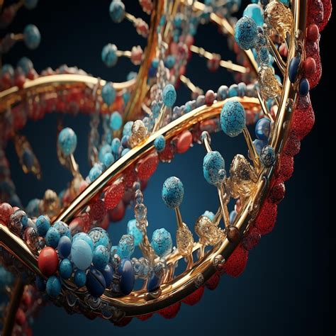 Premium AI Image | DNA Molecule Revealing Life's Blueprint with AI ...