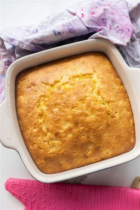 Easy Sweet Cornbread Made With Jiffy Brooklyn Farm Girl