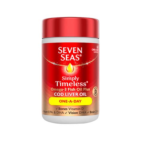 Seven Seas Cod Liver Oil 60 Capsules Themallpharmacy