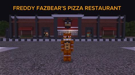 Freddy Fazbear’s Pizza Restaurant Tour On Minecraft Fnaf Youtube