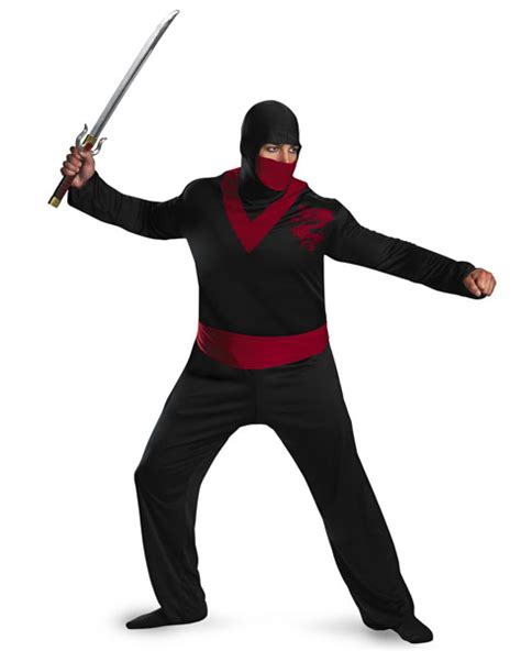 Plus Size Ninja Warrior Mens Costume In Stock About Costume Shop