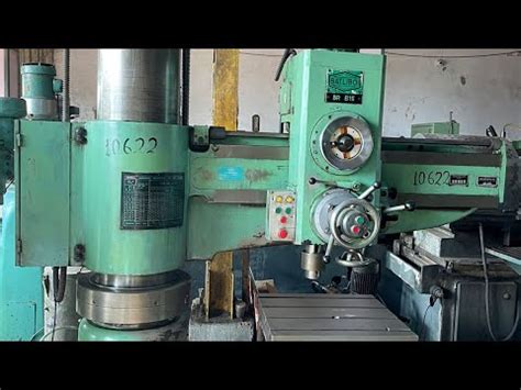 Batliboi BR615 Radial Drill Machine YouTube