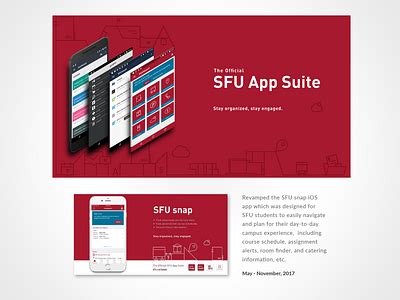 SFU Snap App Redesign by Naomi NZ on Dribbble