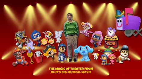 Picsart The Magic Of Theater From Blues Clues Blues Big Musical