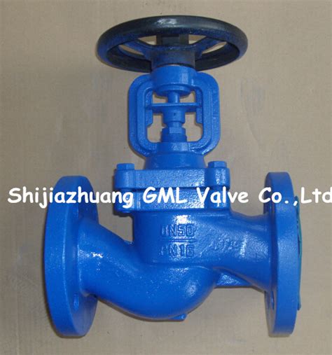 DIN Standards Bellows Seal Globe Valve WJ41H China Valve Products