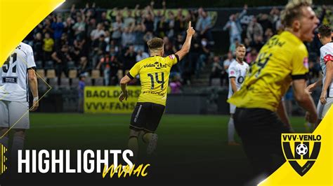 Highlights Vvv Venlo Nac Breda Youtube