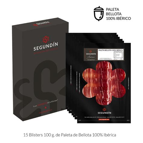 PACK Loncheado de Paleta de Bellota 100 Ibérica Segundín