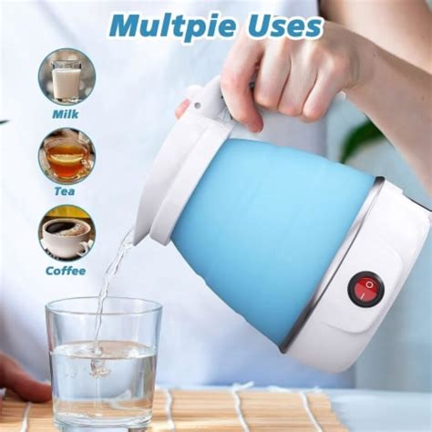 Foldable Electric Kettle Camping Kettle Mini Travel Kettle Silicond