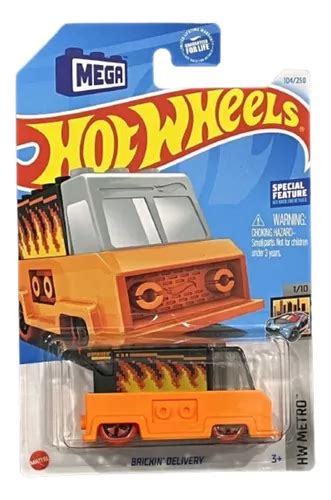Hot Wheels Miniatura Carrinho Brickin Delivery Hw Metro MercadoLivre
