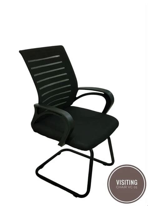 Fabric Steel S Type Office Visitor Chair Black At Rs 3200 In Kalady