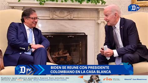 El Diario En Segundos Biden Se Re Ne Con Petro