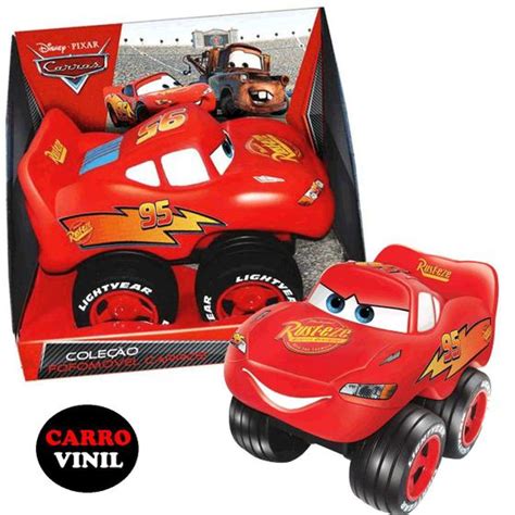 Carro Fofom Vel Disney Carros Rel Mpago Mcqueen Lider Lider