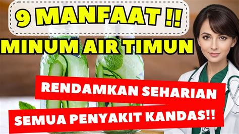 Pengaruh Besar Minum Air Rendaman Timun Untuk Kecantikan Dan Juga