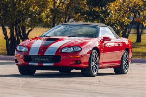 1,600-Mile 2002 Chevrolet Camaro SS 35th Anniversary Convertible for sale on BaT Auctions - sold ...