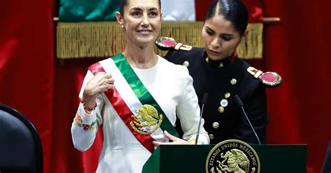 Claudia Sheinbaum Takes Office As Mexicos First Female President